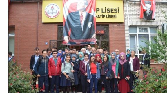 Valimiz Sayın Cevdet CAN İl Milli Eğitim Müdürümüz Levent YAZICI İle Birlikte Anadolu İmam Hatip Lisesine Teşekkür Ziyaretinde Bulundu