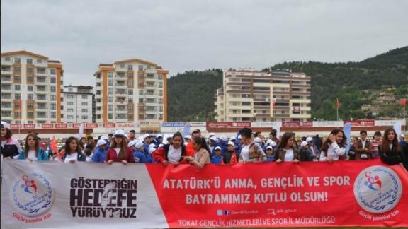 19 Mayıs Atatürkü Anma, Gençlik ve Spor Bayramı Coşkuyla Kutlandı
