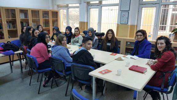 Atatürk Anadolu Lisesi ve Gaziosmanpaşa Anadolu Lisesinde Kitap Değerlendirme Etkinliği Düzenlendi