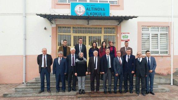İl Milli Eğitim Müdürümüz Levent YAZICI Artova Altınova İlkokulunu Ziyaret Etti