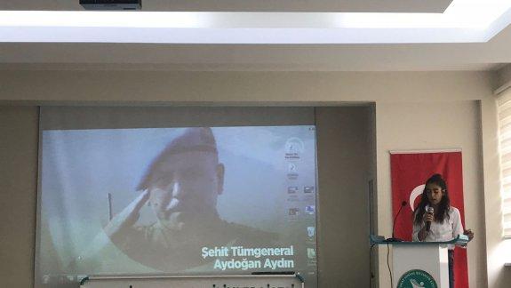Şehit Tümgeneral Aydoğan Aydın Kendi Adını Taşıyan Okulda Anıldı