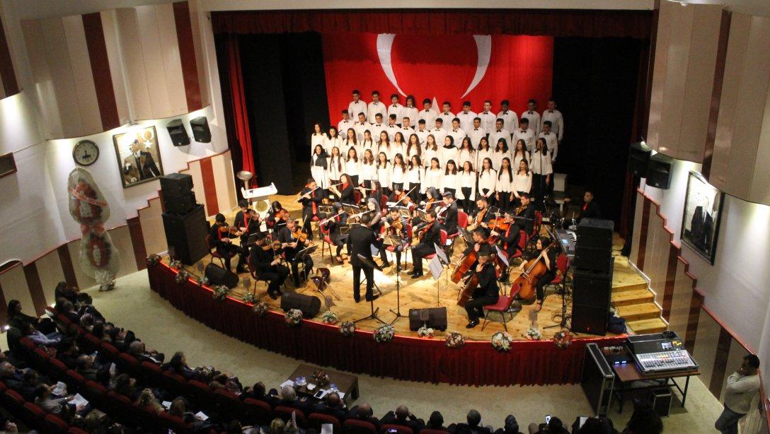 24 Kasım Öğretmenler Günü Programı Kapsamında Halk Müziği Konseri Düzenlendi