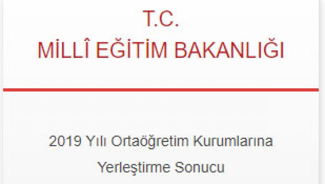 Liselere Geçiş Kapsamındaki Birinci Yerleştirme Sonuçları Açıklandı