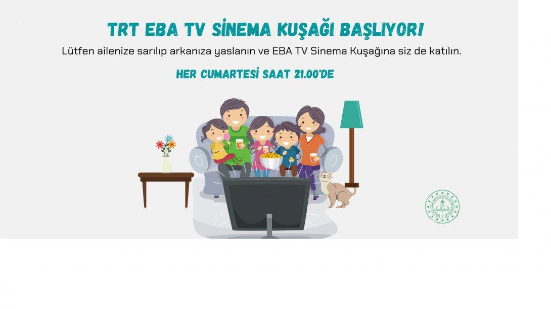 EBA TV'DE SİNEMA KUŞAĞI BAŞLIYOR