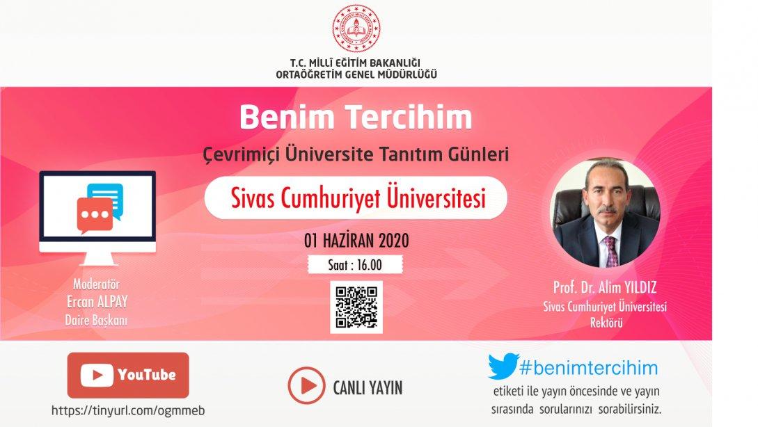 Sivas Cumhuriyet Üniversitesi Tanıtım Webinarı