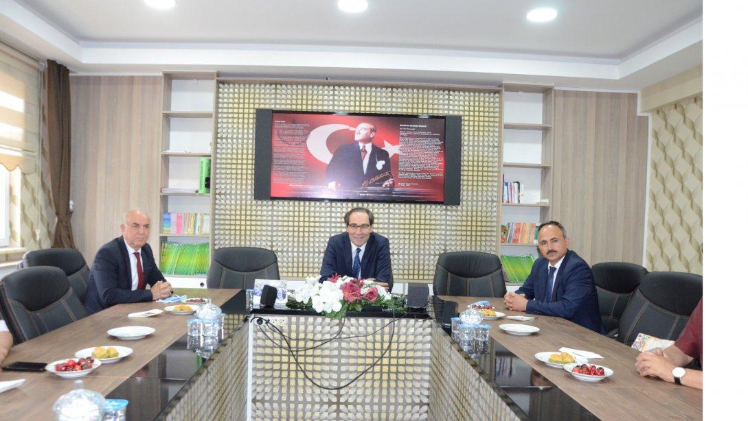 Talim Terbiye Kurulu Başkanı Sayın Prof. Dr. Burhanettin Dönmez ilimizi ziyaret etti.