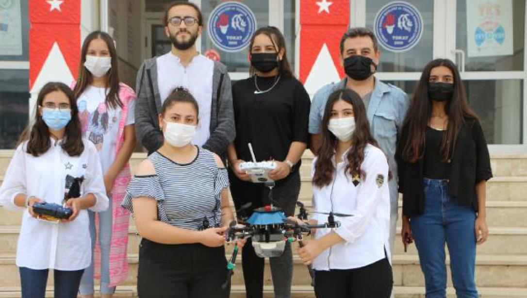 ZÜBEYDE HANIM MTAL'DE YANGIN MÜDEHALE DRONU GELİŞTİRİLDİ 