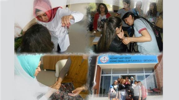 Tokat Merkez Zübeyde Hanım Mesleki Ve Teknik Anadolu Lisesi Dezavantajlı Ve Bakıma Muhtaç Sosyal Gruplara Kişisel Bakım Uygulamaları Projesi